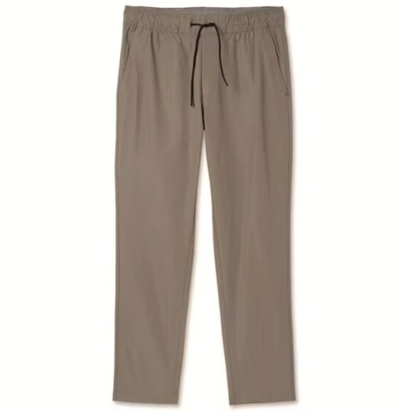 NEW Vuori Mens Meta Elastic Waist Pull-On Pants NWT S Cocoa Performance Knit - Picture 9 of 13